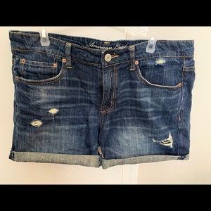 American eagle jean shorts